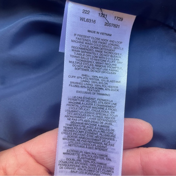 Columbia blue Icy Heights ll Down Jacket NWT Large - Picture 9 of 12